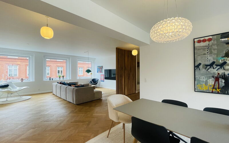 Close to Tivoli Garden -3 Br - 6 People -City Center: Living Room